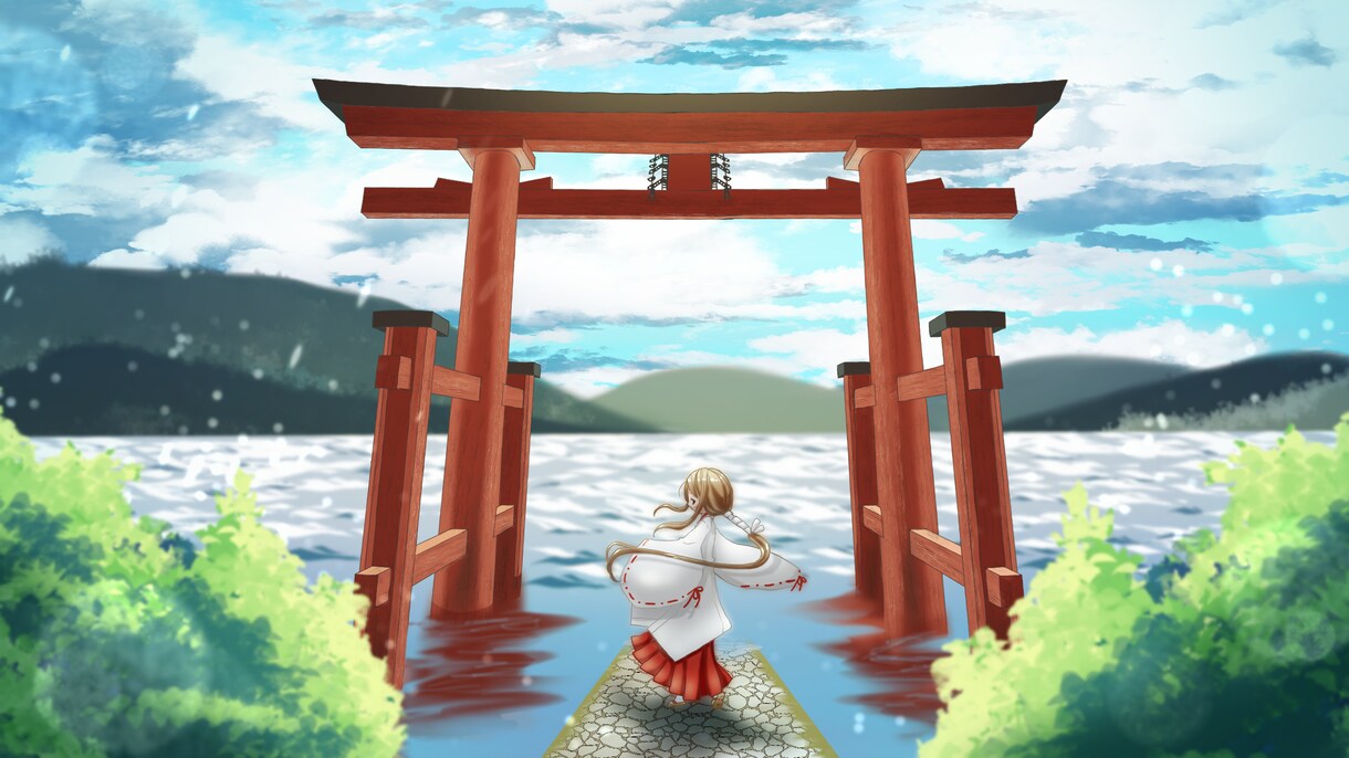 サムネイル、MV、一枚絵、立ち絵など作成します 癒し系のかわいいイラスト描きます！ イメージ6