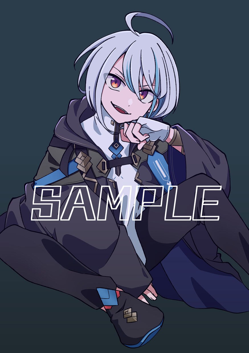 カラフルで目を引くイラスト描きます アイコン、立ち絵、サムネイルなどに！ イメージ9