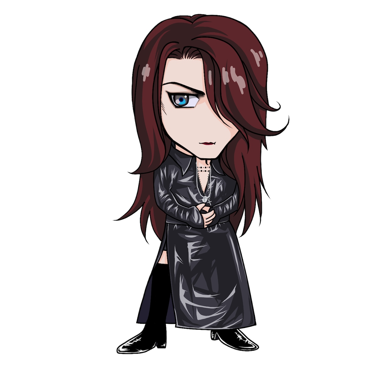 ミニキャラでアクキー・シール用のイラストを描きます アクキーやシール用の可愛いキャラを2～3等身で描きます！ イメージ9