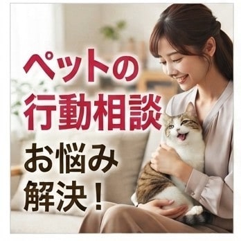ペットの問題行動のご相談に応じます これって普通？異常？ペットの問題行動お気軽にご相談ください♡ イメージ1