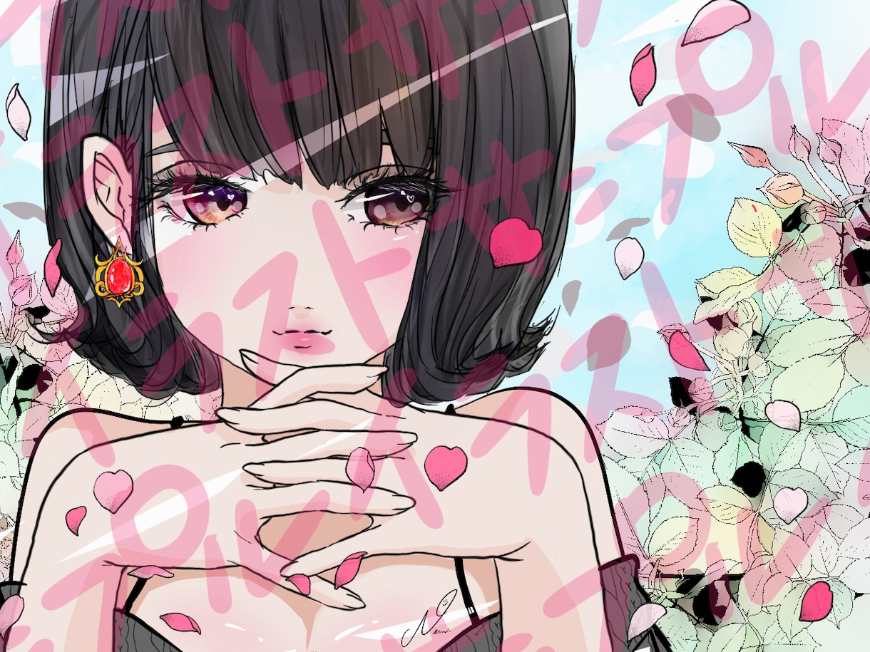 あなただけのSNSアイコンやヘッダーを描きます お客様のイメージを、一緒に描きませんか？ イメージ5
