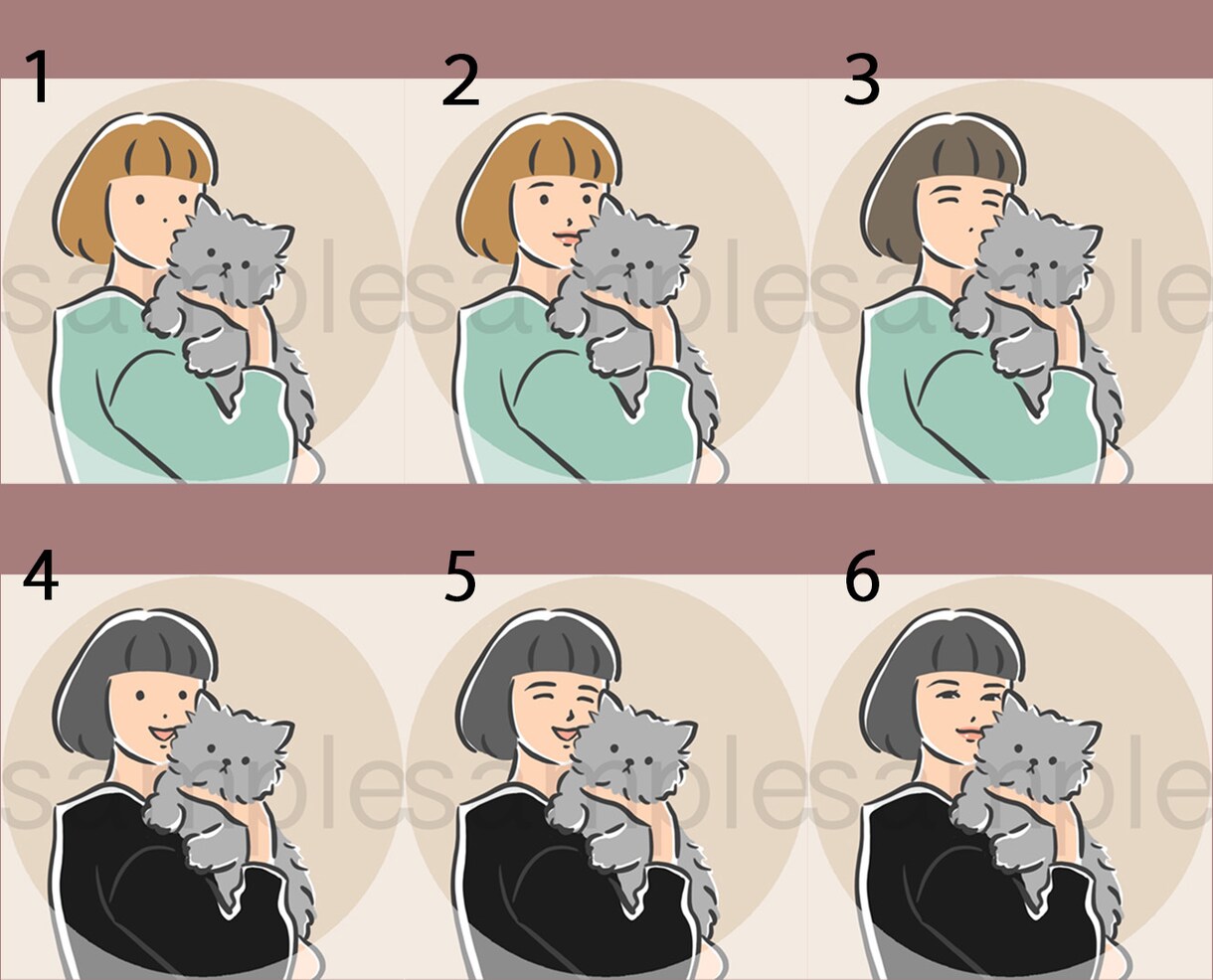 SNSアイコン◎さらっとおしゃれに描きます アイコンで自分をアピールしよう♪ イメージ3