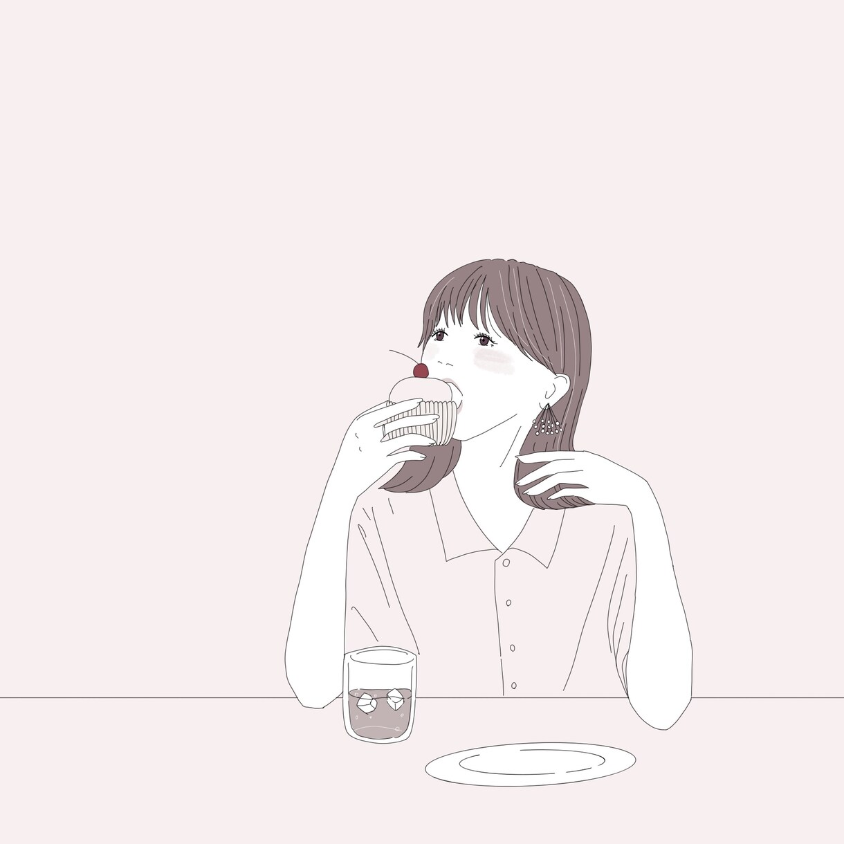 シンプルおしゃれな似顔絵・ウェルカムボード描きます SNSアイコンやプレゼントにいかがですか？ イメージ3
