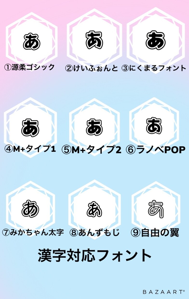 ペンライト用のシート含め色々承ります テンプレートなどは指定なし！お好きなようにお作りします イメージ1