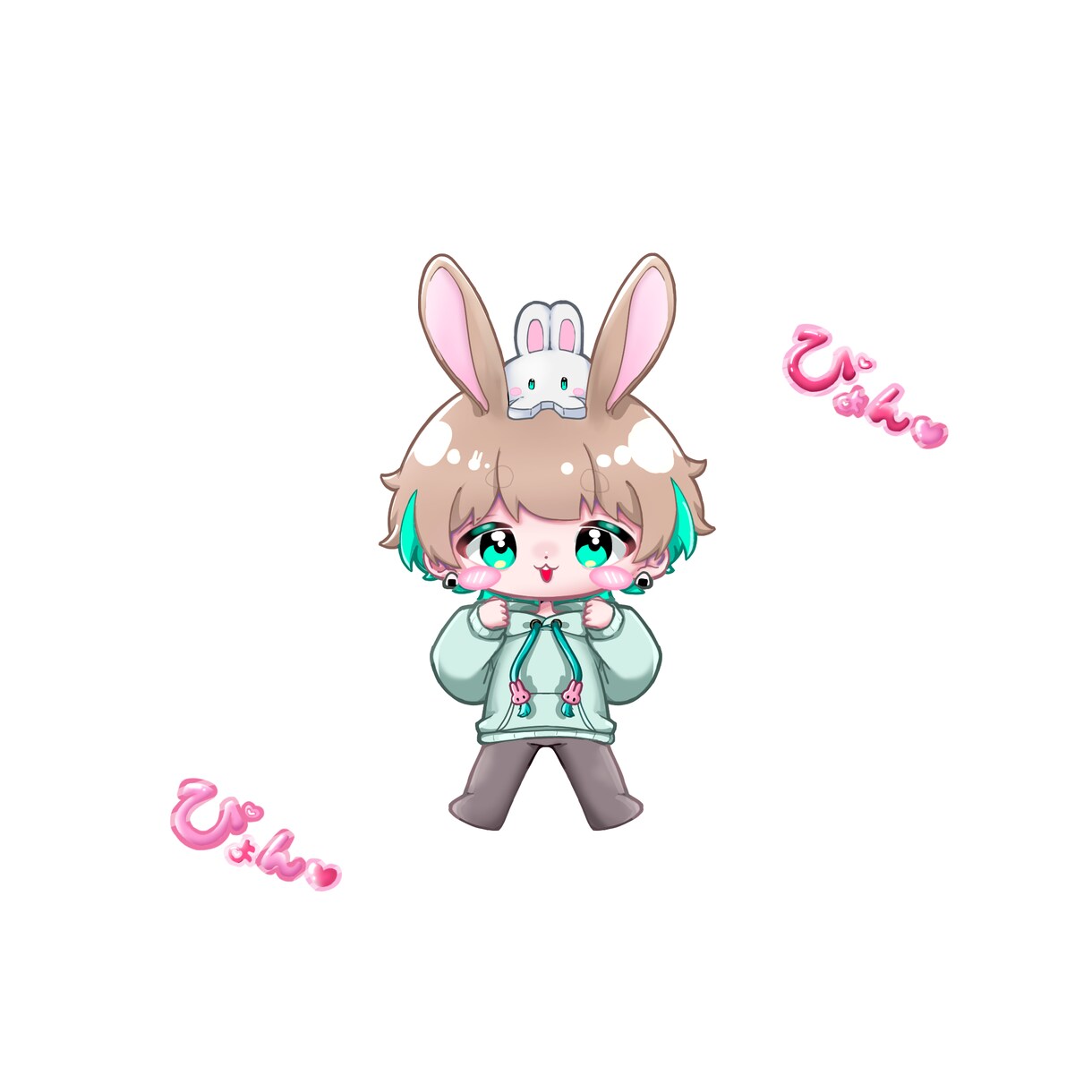 デフォルメイラスト描きます あなたのキャラを可愛くデフォルメ！アイコンサイズの立ち絵！ イメージ2
