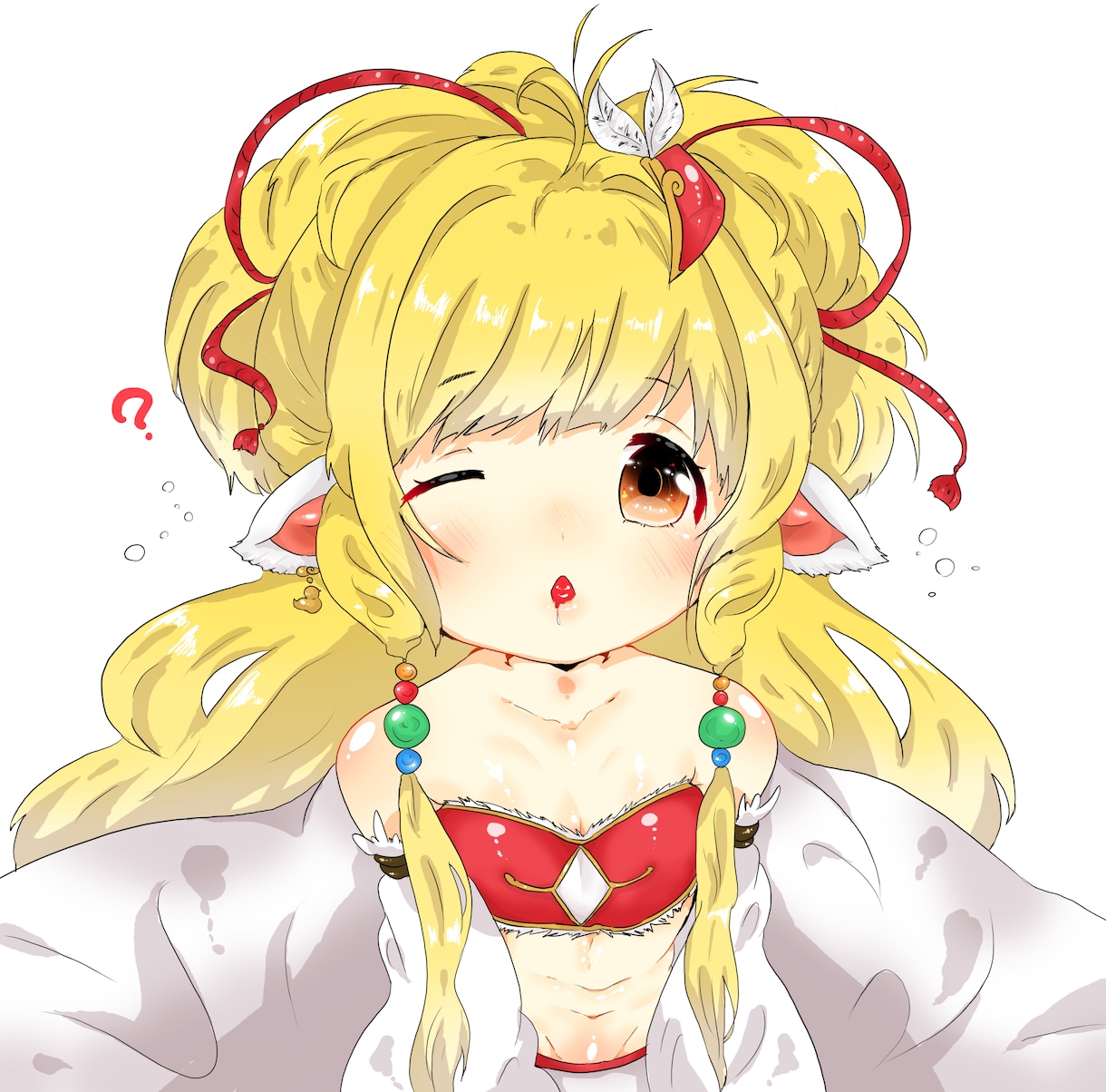 一枚イラスト・同人誌表紙・柔らかい女の子を描きます やわらかくぷにぷにした女の子のかわいいイラストを！ イメージ1