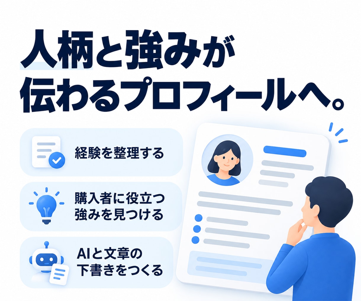 AIでココナラ出品準備を一緒に進めます 90分で出品準備を前へ！実践ガイドとAIエージェント付き イメージ4