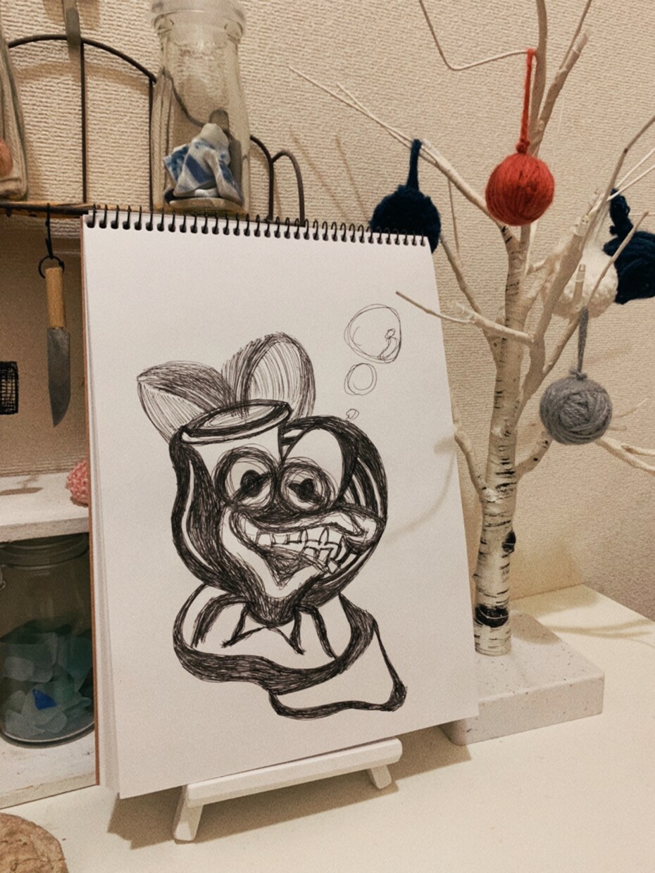 絵を描きます 絵で色々な思いや考えを伝えたいです。 イメージ4