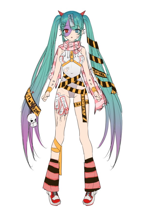 VTuberパーツ分けイラスト描きます キャラデザからパーツ分け、キービジュアルまでお任せ下さい。 イメージ6
