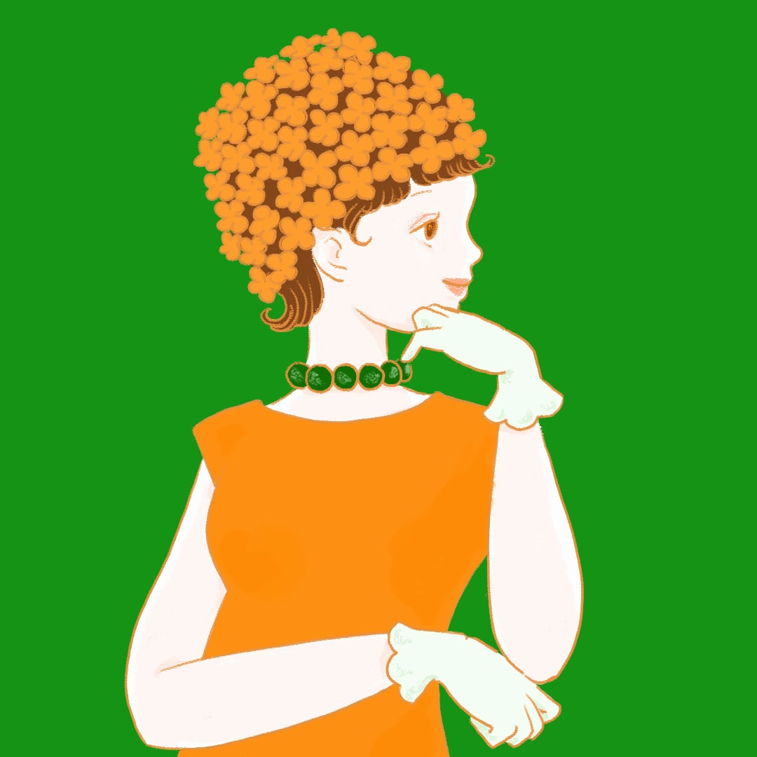 SNSアイコン描きます レトロでアナログ画雰囲気のあるイラストです イメージ2