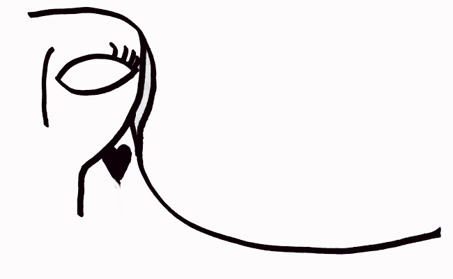 線描きのシンプルな商標のようなもになります イラストはどんな感じにでも描きます。 イメージ3