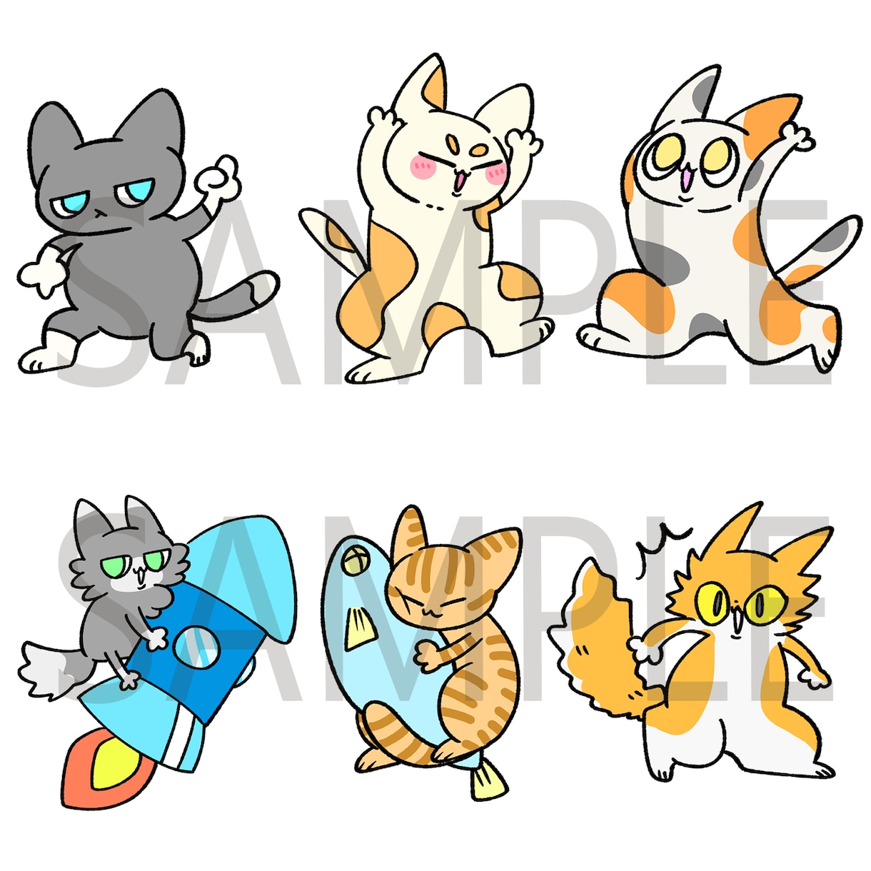 SNSのアイコンを描きます あなただけの可愛いアイコン、いかがですか？ イメージ1
