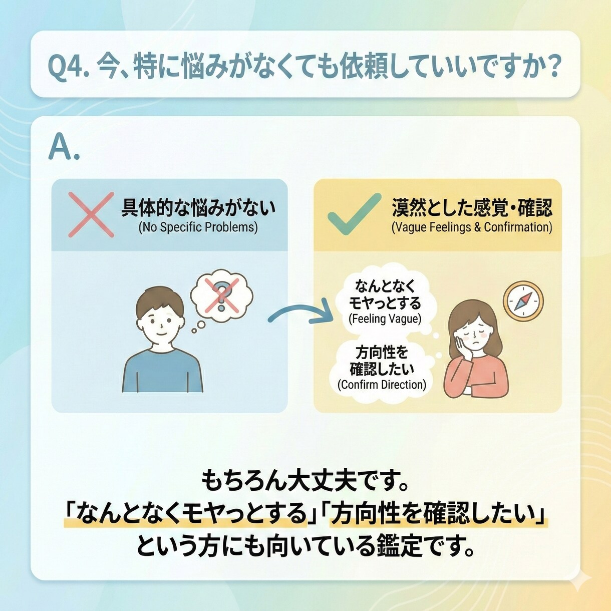 これから3カ月の気持ちの流れを読み解きます 心の動きを、月ごとにやさしく言語化する鑑定 イメージ5