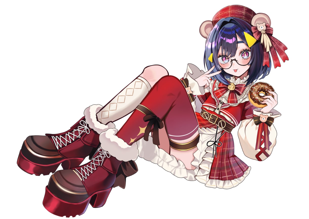 キャラデザ・立ち絵・衣装デザイン制作します 新衣装立ち絵やキャラデザなど！配信用立ち絵も対応！ イメージ4
