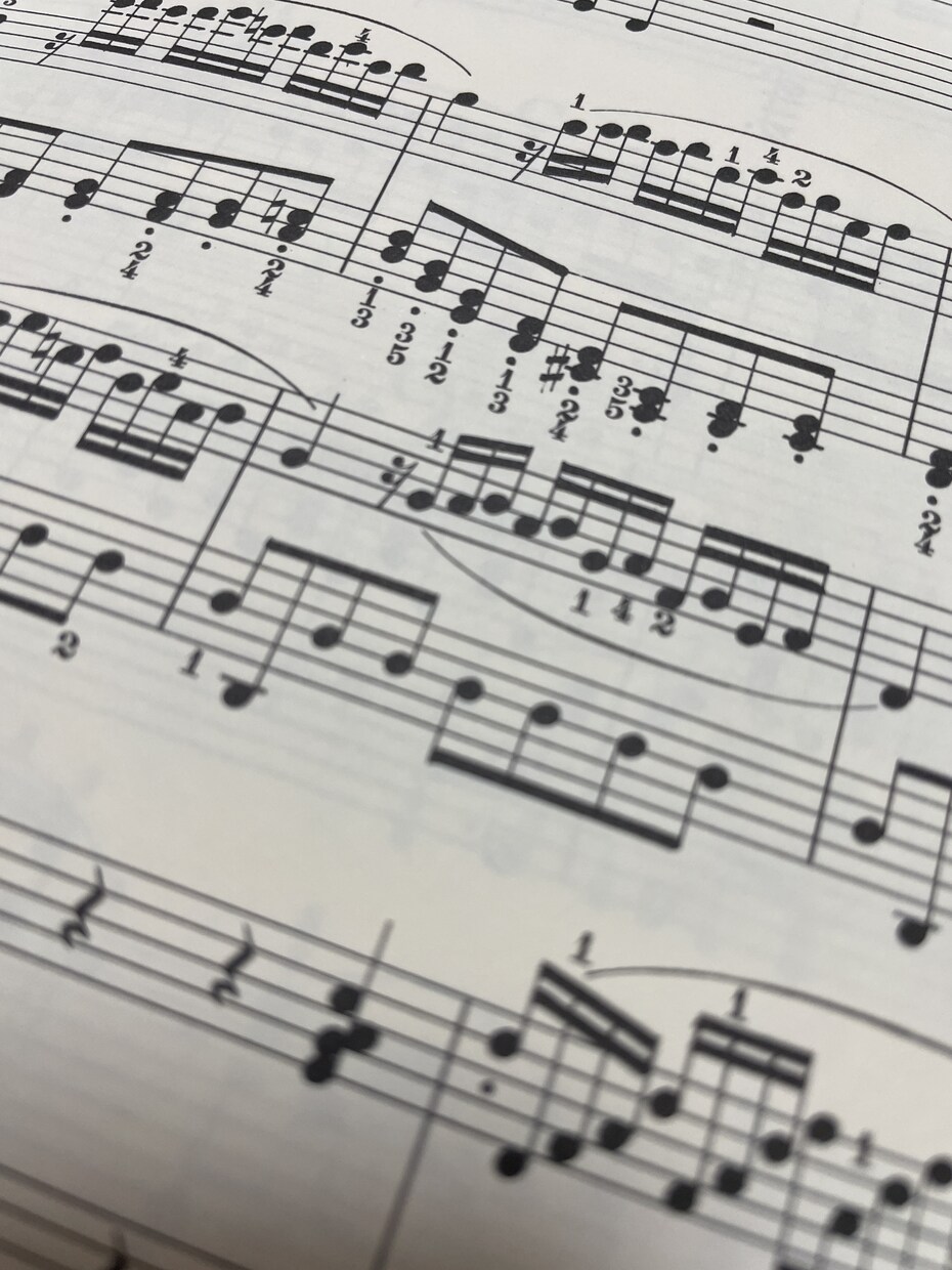 ピアノ楽譜、聴音課題を作成します 音大卒が絶対音感と知識を生かして作成します。 イメージ1