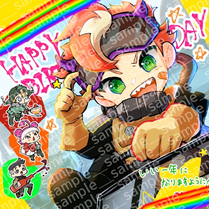 可愛い低頭身のアバターイラスト描きます ゲームキャラのようなイラスト！実況用やゲーム大会の商品等に！ イメージ1