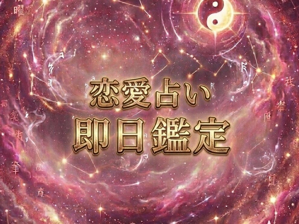 恋の特効薬！【四柱推命×タロット】で導きます あの人との ”飲み合わせ” 占います！【恋愛•復縁•不倫】 イメージ1