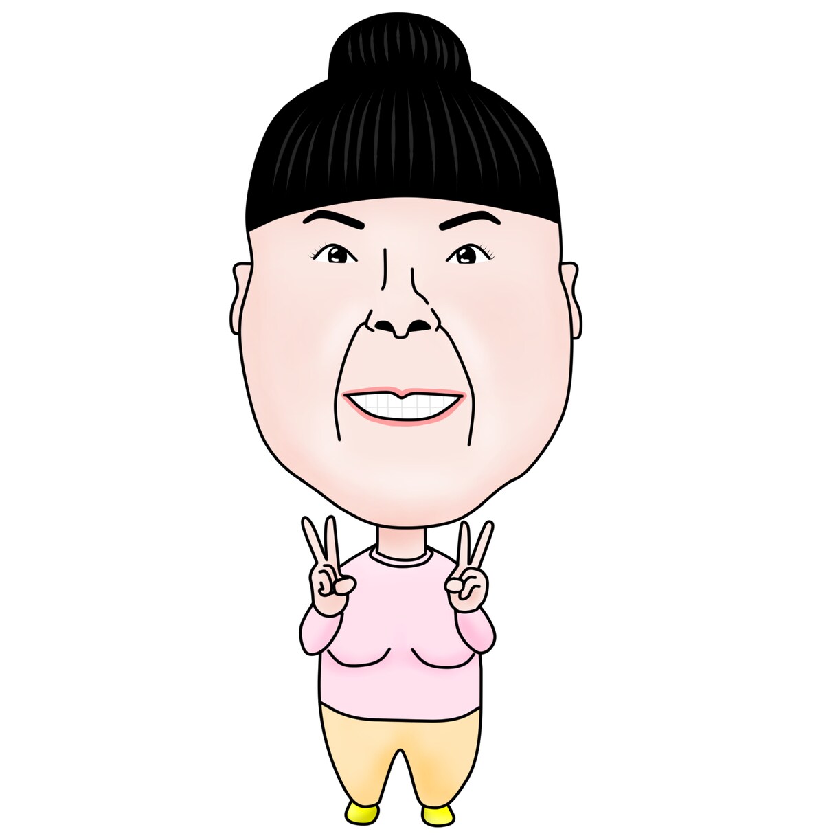 似顔絵の作成をします 名刺、SNS等で使いやすい似顔絵の作成をします。 イメージ6