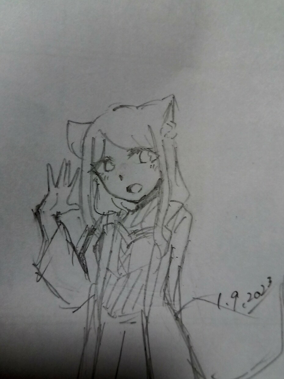 線画描きます ポーズが思いつかない人、線画が苦手な人の助けになります！ イメージ7