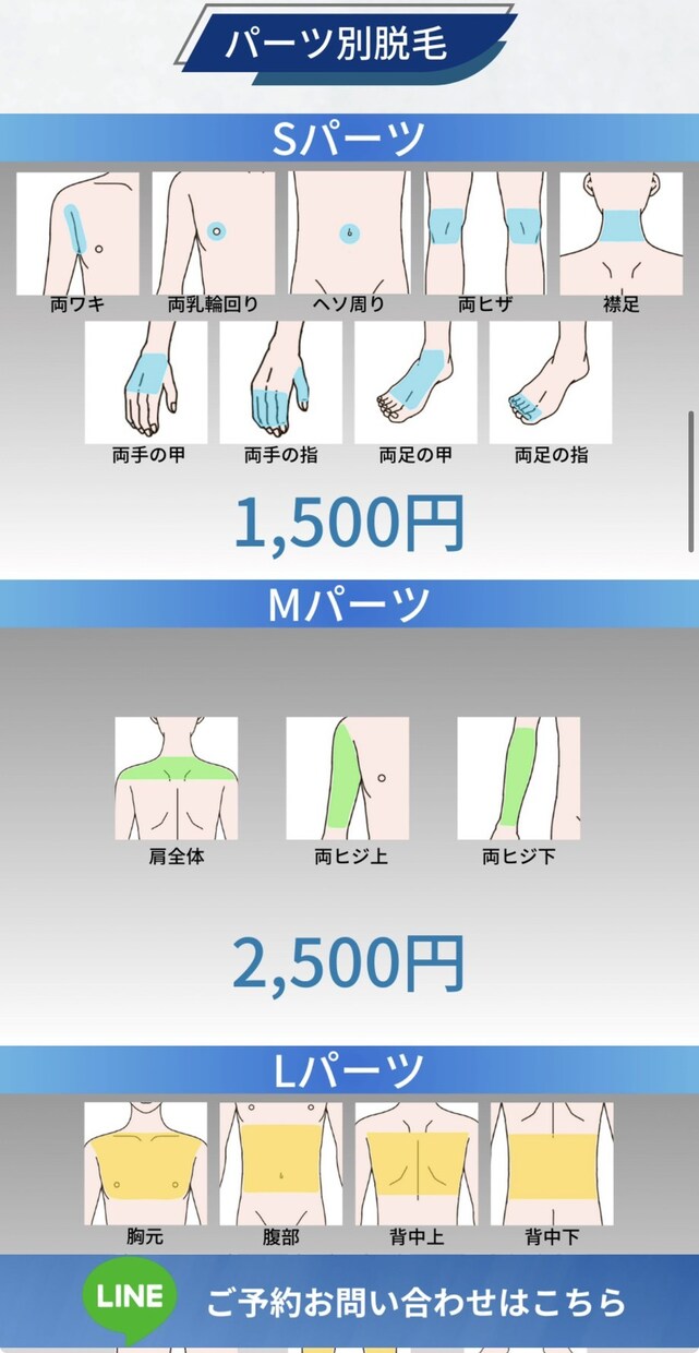 脱毛サロンのホームページ格安で作成します シンプルなホームページを３日程度で作成いたします イメージ4