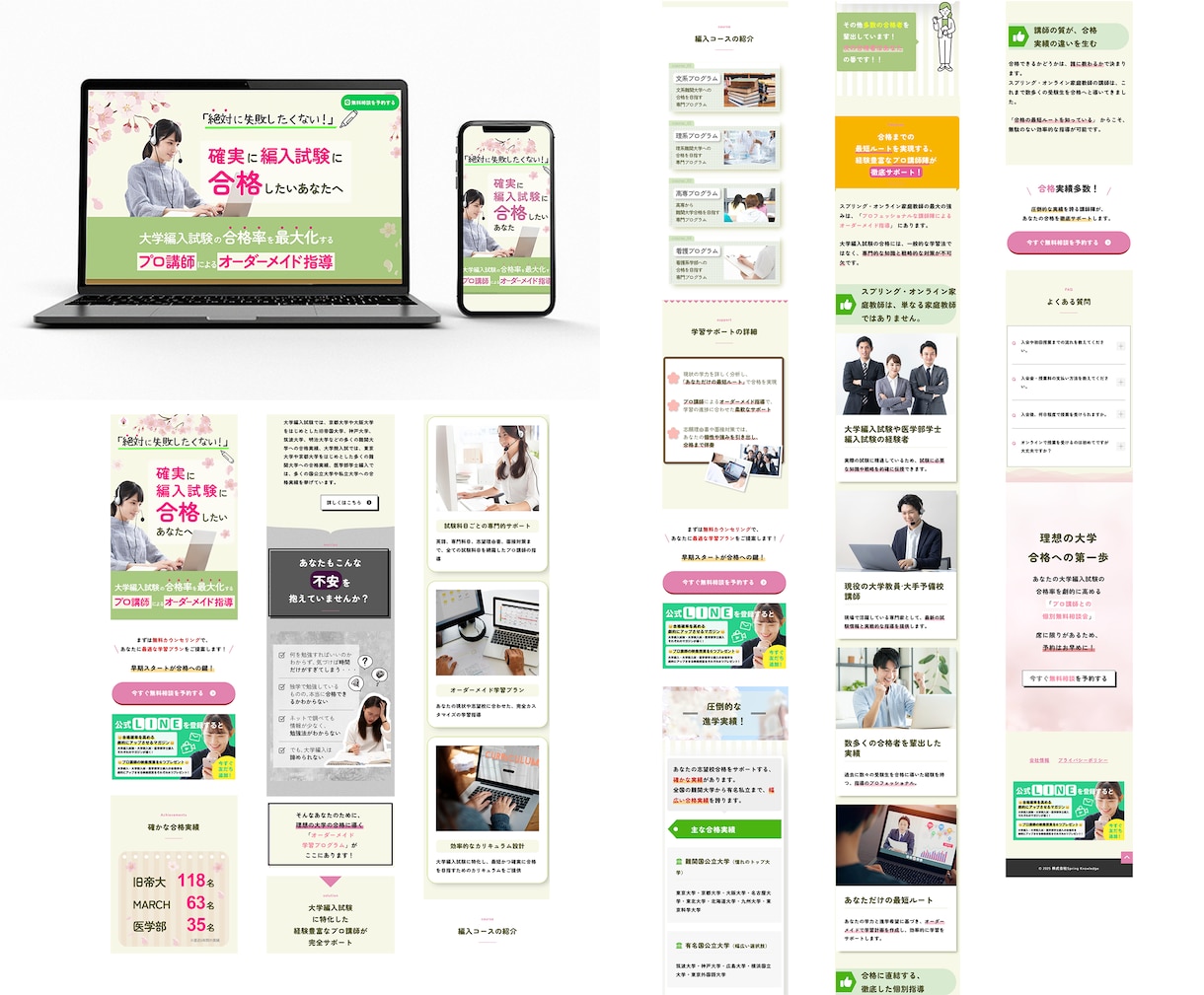 1名様限定【ウェブ解析士×デザイナー】が作成します 広告費を無駄にしない”原稿・構成・デザインLP” イメージ3