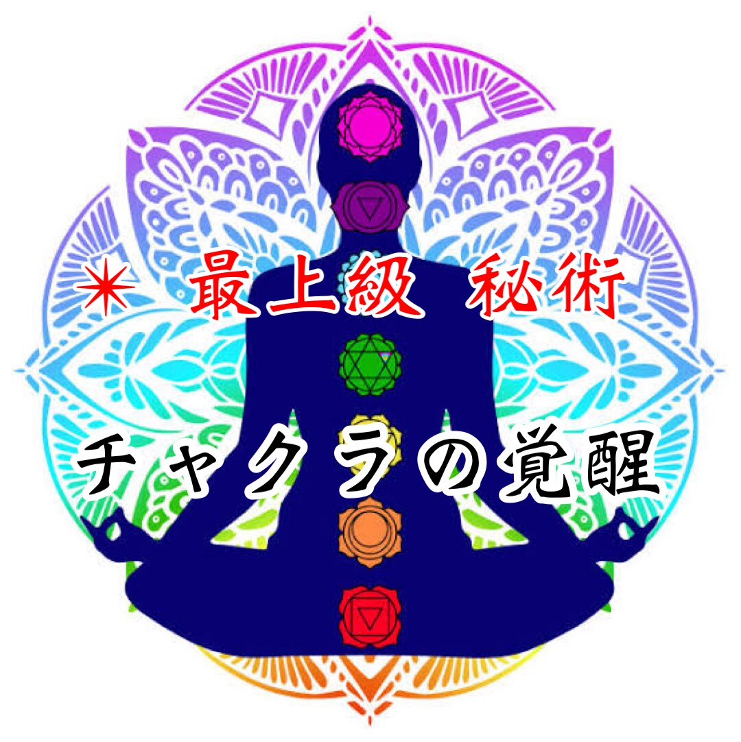 秘術を使ってチャクラの覚醒をします 波動上昇/金運/大開運/好かれる/エネルギー/ハイヤーセルフ イメージ1