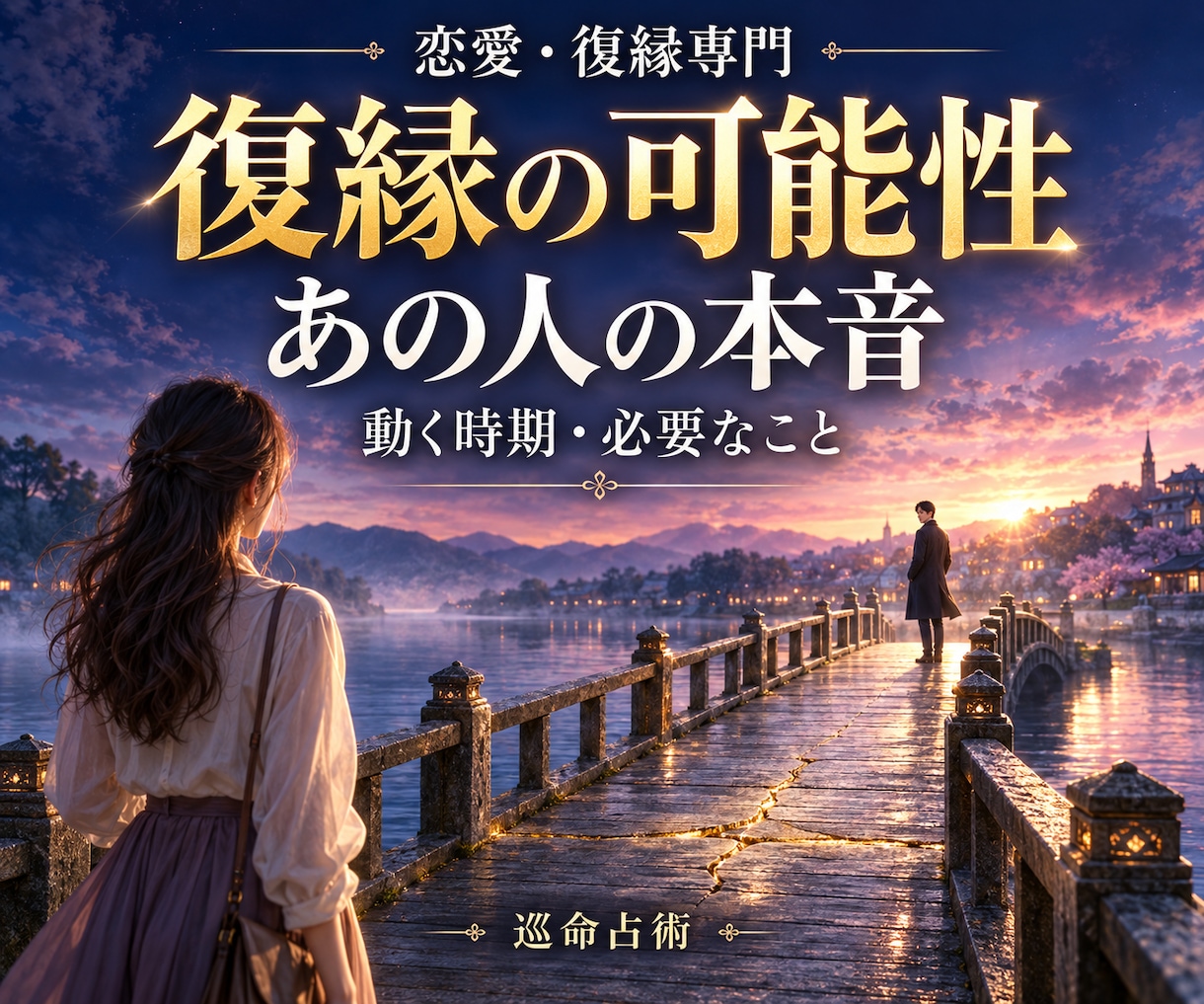別れたあの人の本音と復縁の可能性を占います もう一度つながるために必要なことと、動く時期を読み解きます イメージ1