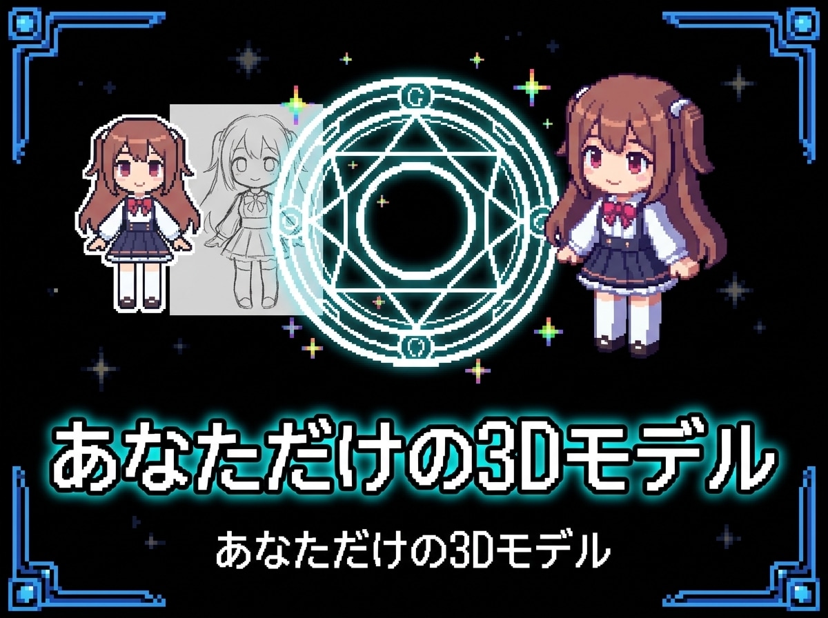 VTuber3Dモデル制作サービス承ります こだわり抜いた3Dモデルで、感動を呼ぶキャラクター創造。 イメージ1