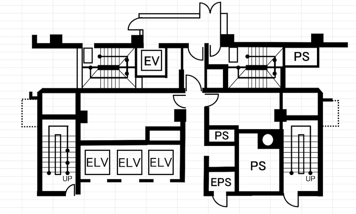 間取図やレイアウト図をEXCELでトレースします 汎用的で編集可能なEXCELで図面作成いたします。 イメージ1