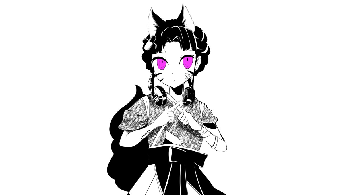 歌ってみた・演奏動画用イラスト作成します VTuberさん、歌ってみた投稿者さんへ イメージ3