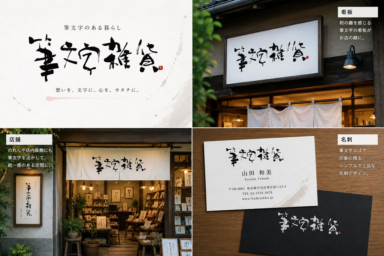 書道家が書く　筆文字が欲しい！をご提案します 起業・開業にオリジナルロゴが必要な方 イメージ6