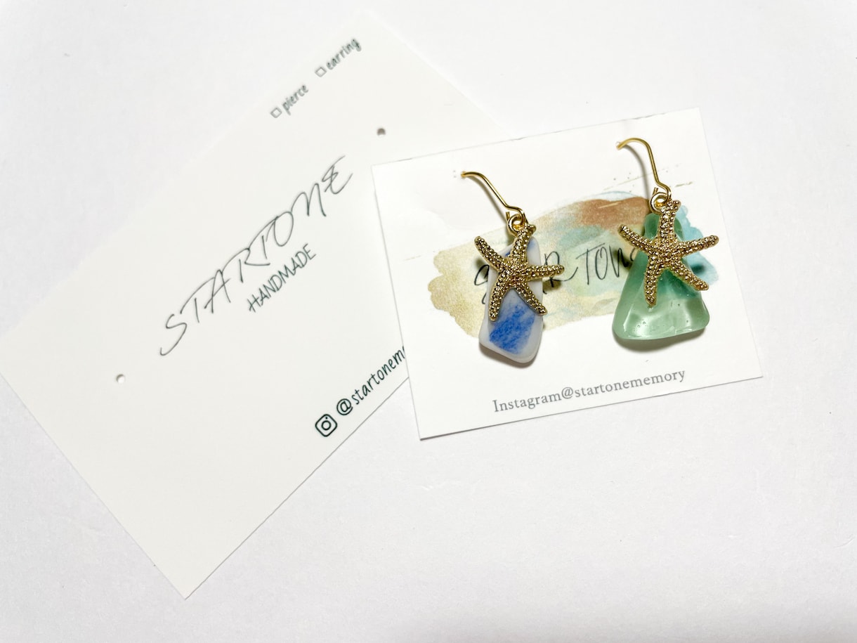 あなただけのシーグラスアクセサリー作ります 沖縄のシーグラスを使ったアクセサリーオーダー制作 イメージ9