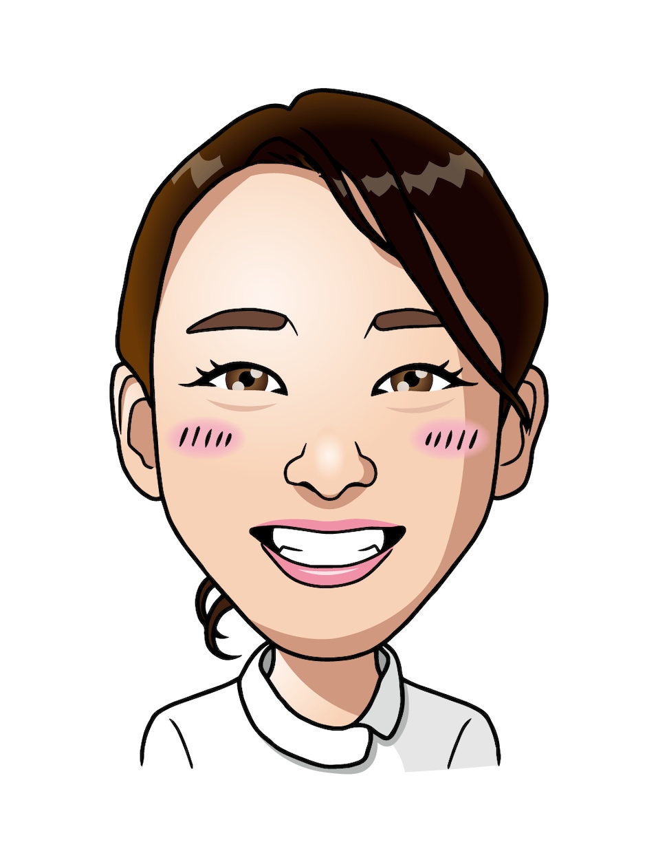 文字通りあなたの"顔"似顔絵アイコンをお作りします SNSやヘッダー、グッズ、名刺など多様な用途に イメージ2