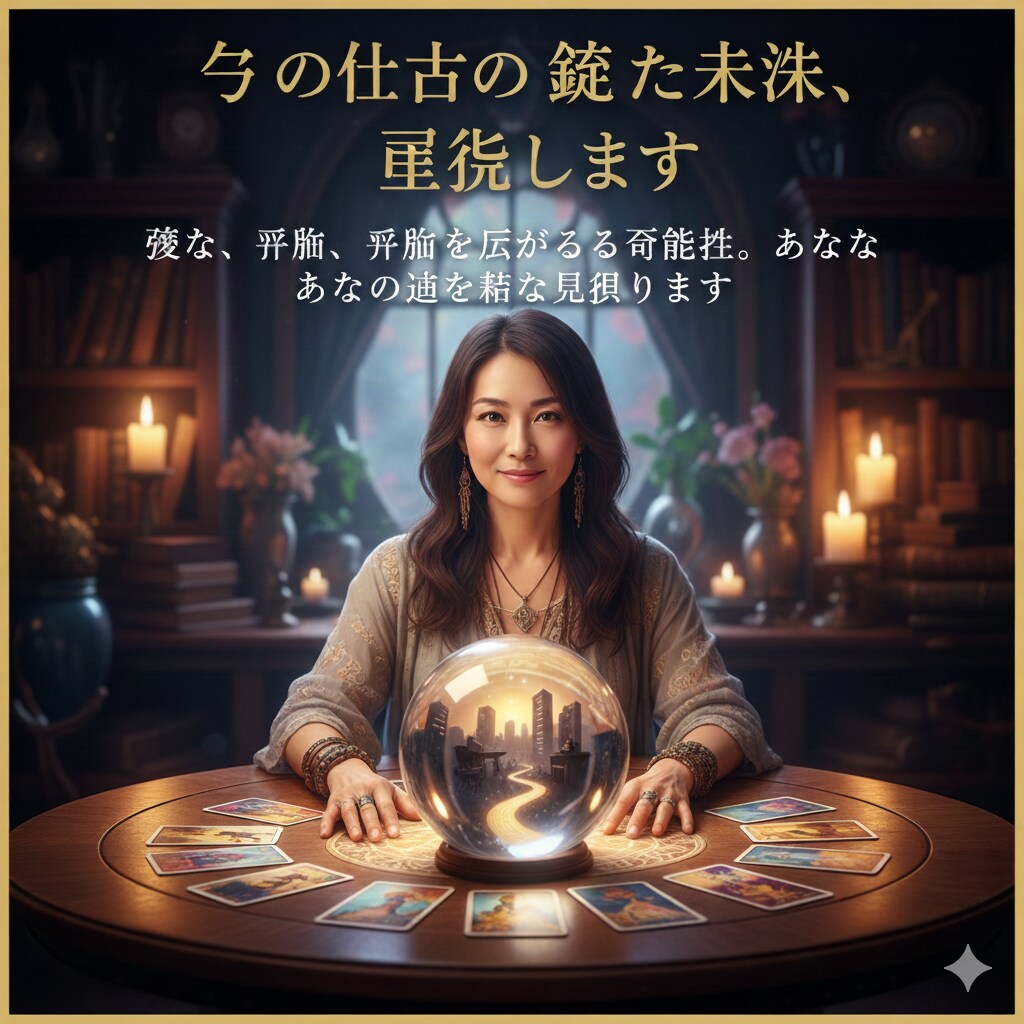 仕事の未来予言。続けたあなたのこの先を霊視します 現職を続けた先の現実を明確にします イメージ1