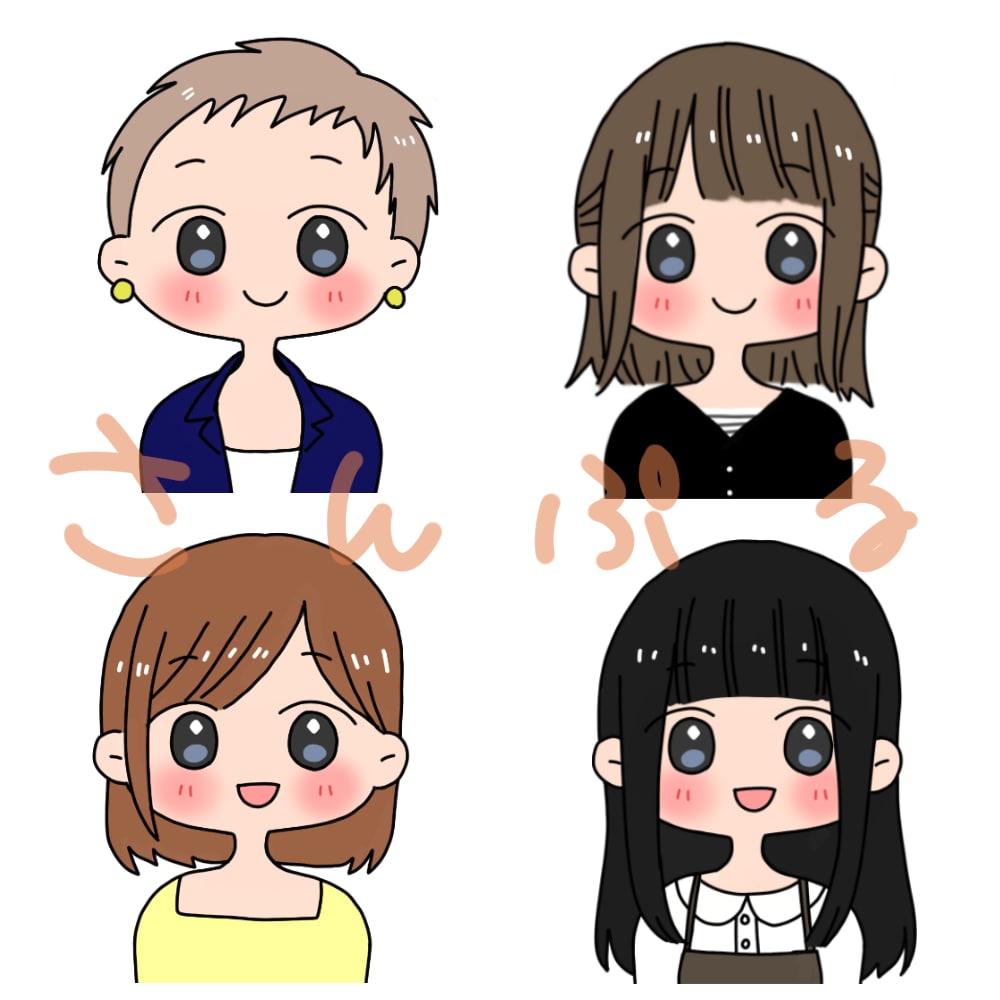 ブログやSNSなどのアイコン作ります 表情違いあり☆吹き出しやより感情を伝えたいときに☆ イメージ5