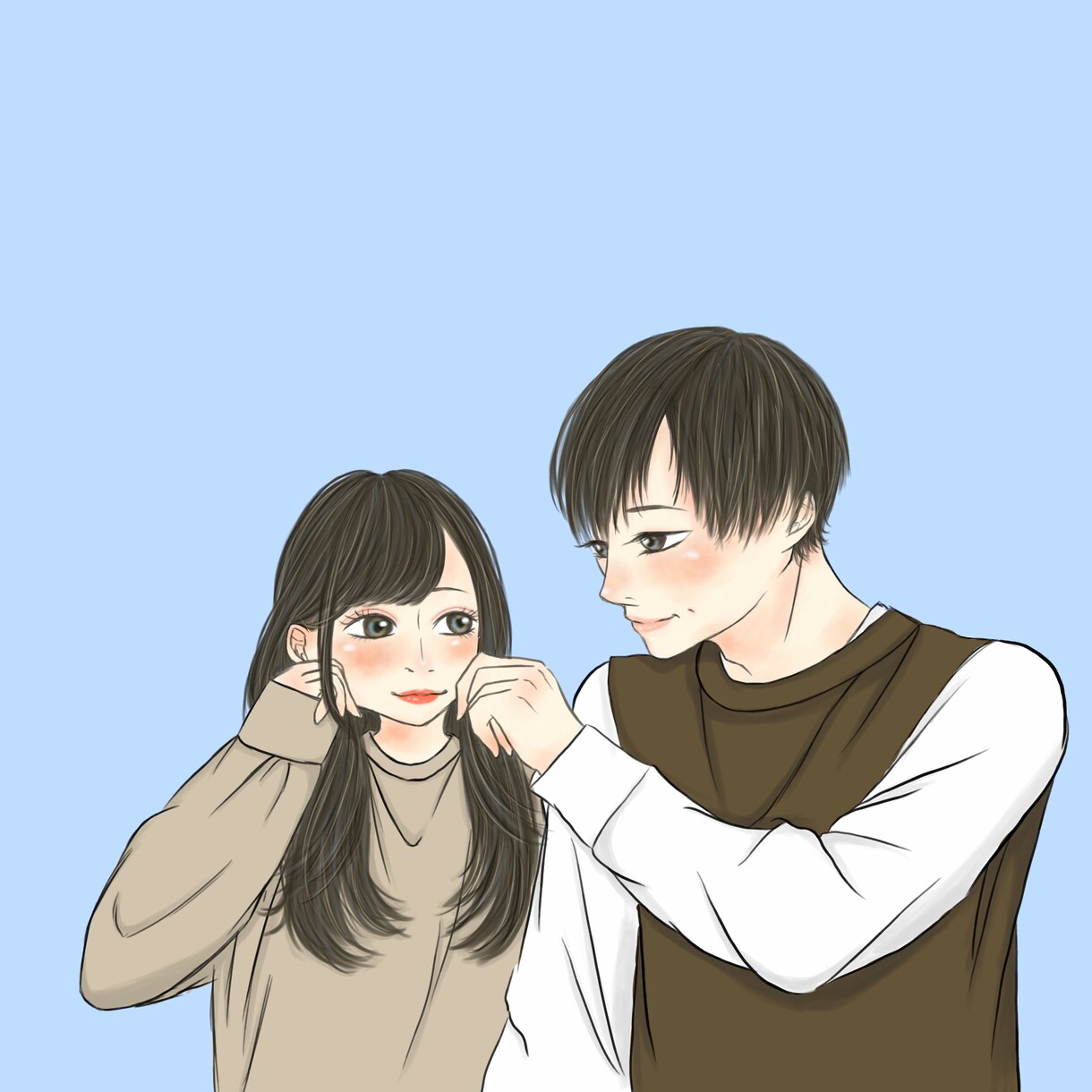 SNSアイコン、その他イラスト描きます アイコンから壁紙、歌ってみたのサムネイルまでなんでも！ イメージ3