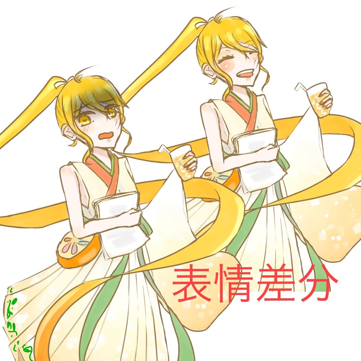 女の子のキャラアイコンから全身立ち絵まで制作します あなたのオリジナルキャラクターを形にします！ イメージ4