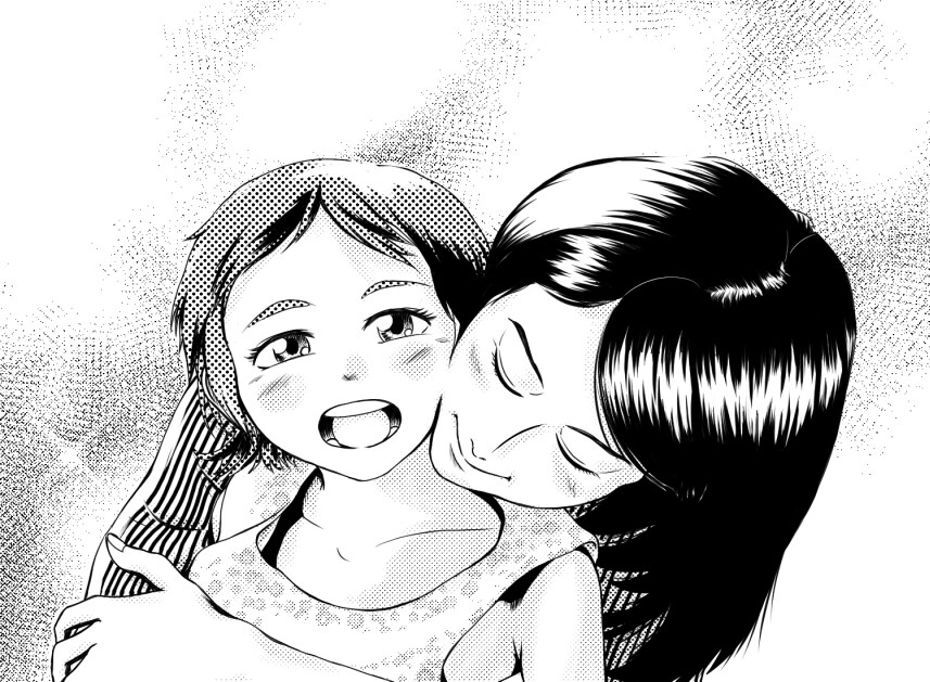 漫画、イラスト風に似顔絵を描きます 写真の幸せな雰囲気をそのままに似顔絵を描きます。 イメージ4