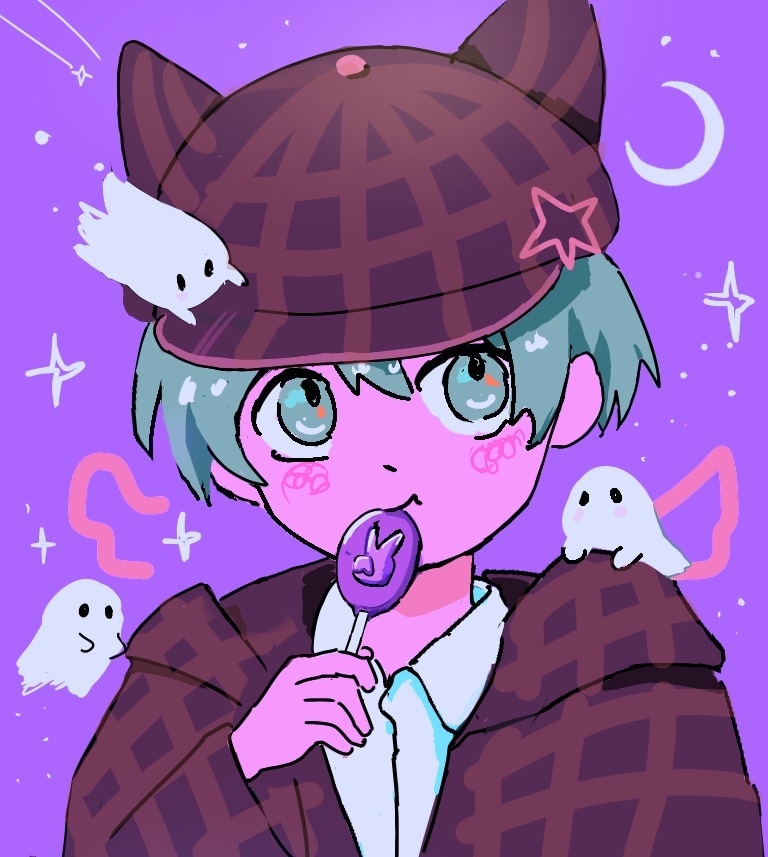 カラフルなかわいいイラスト描きます SNSアイコンや似顔絵など描きます！ イメージ1