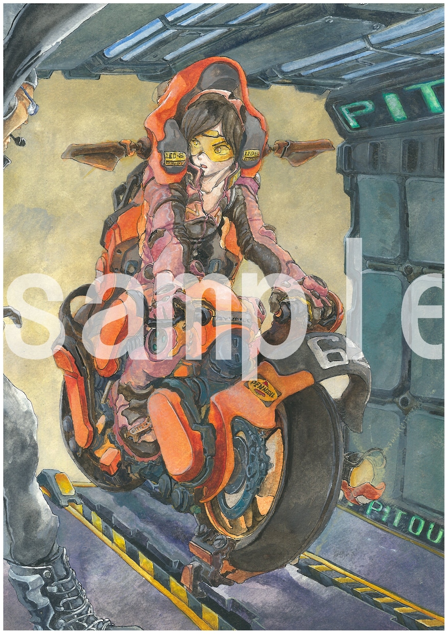 いろいろイラスト作成します アナログ　紙に手描き手塗りもします。 イメージ5