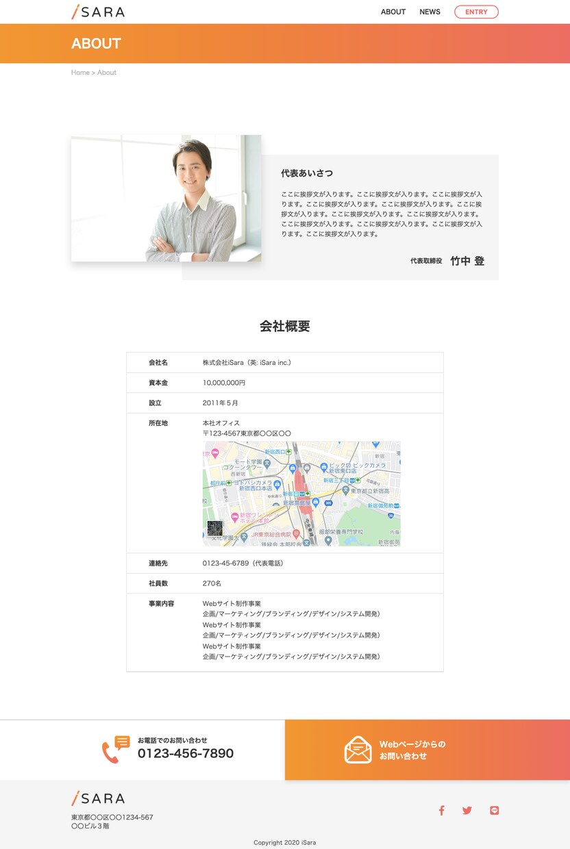 コーポレートサイト制作代行致します ■html / cssから WordPress をまるっと■ イメージ3