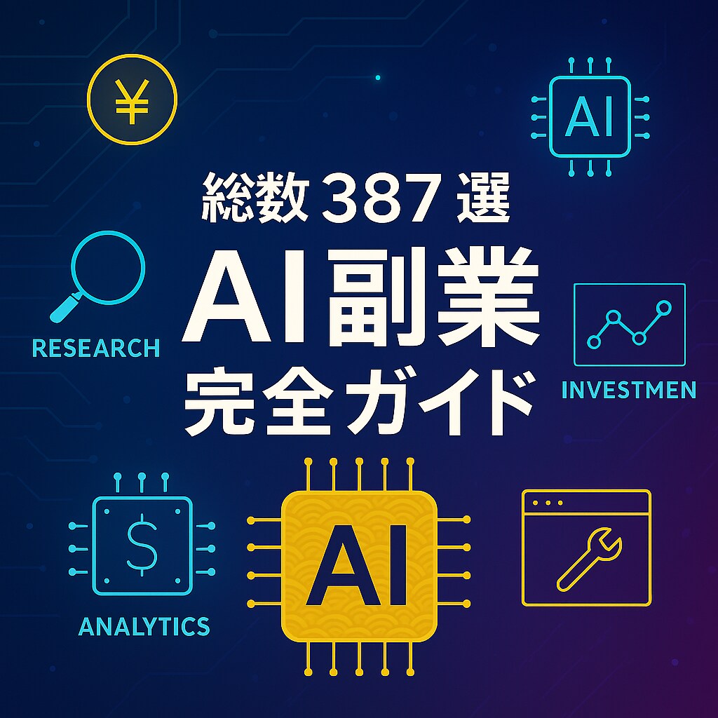 総数387選のAI副業アイデアをお渡しします 初心者でも今すぐ始められるAI副業のビジネスアイデアを！ イメージ1