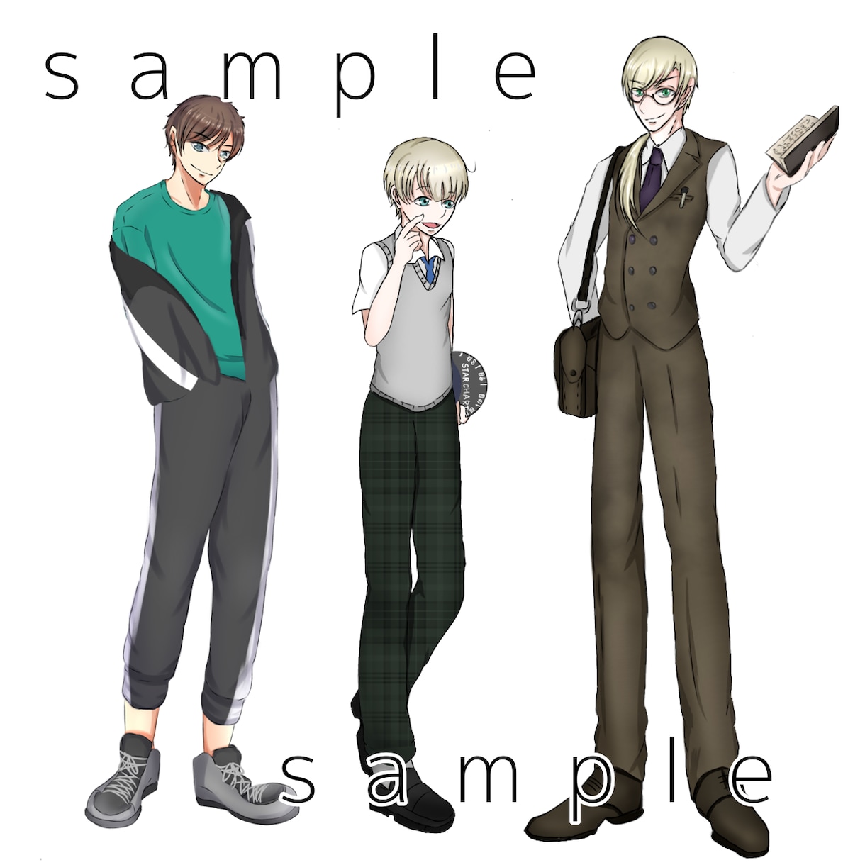 全身立ち絵作成します TRPGなどで使える立ち絵をアイビスで描かせていだきます。 イメージ1