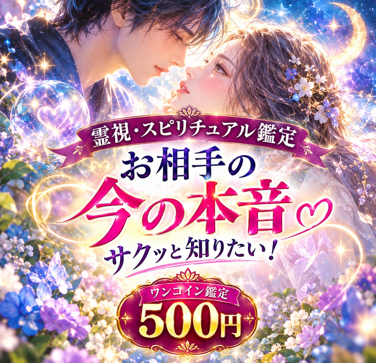 お相手の今の本音をワンポイント霊視してお伝えします 9/30までお試し価格⭐️今の彼のリアルな本音をサクッと鑑定 イメージ1