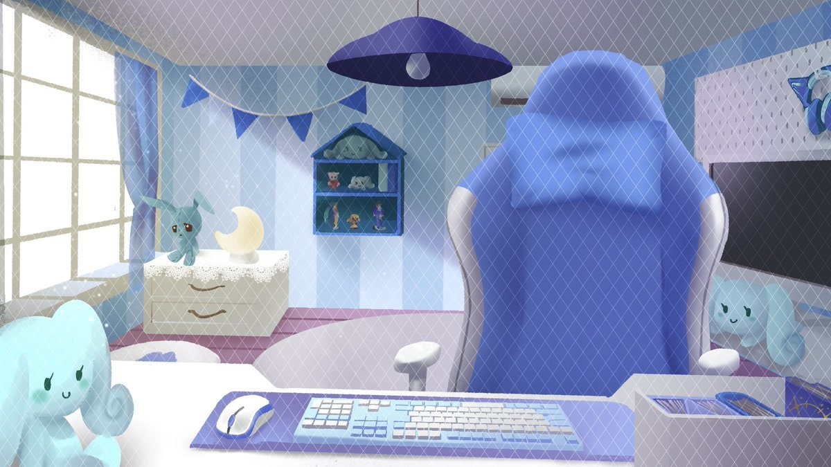 Vtuber配信者向け背景イラスト描きます あなたが思い描く理想の部屋を描きます！ イメージ1