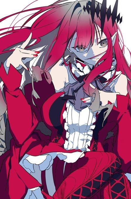 歌ってみた、MV用イラスト制作します アニメ塗りのコントラスト強めのイラストを制作します！ イメージ3