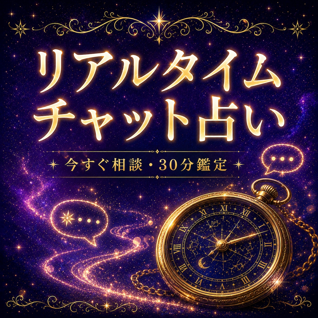 恋も仕事も即解決✨リアルタイムチャット占い致します 定期購入可★30分占い放題✨運命が変わる神託の時間 イメージ1
