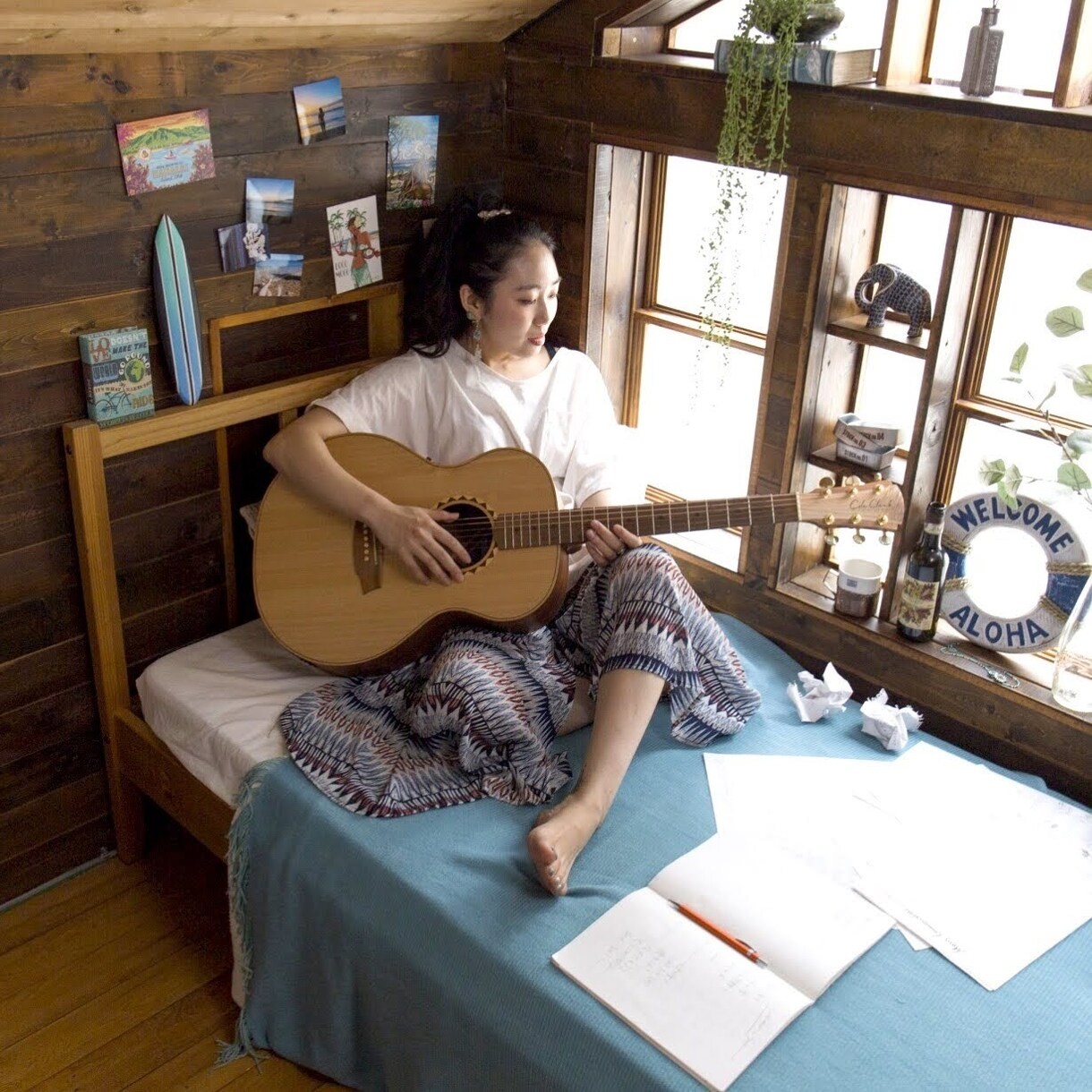 現役女性シンガーソングライター＊曲作ります SSWならではの作曲、厚みと温かみのあるハスキーボイスで イメージ1
