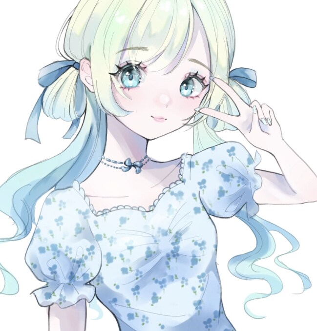 女の子のイラスト作成致します やわらかくて可愛らしい雰囲気の女の子のイラストを作成します イメージ1