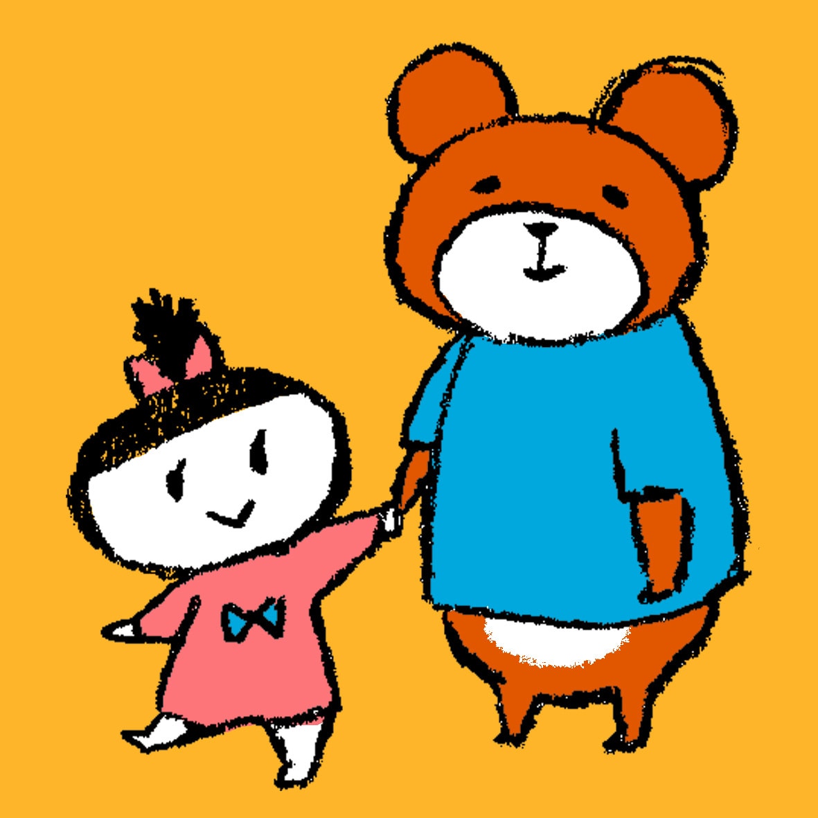 ほんわか＊絵本のようなキャラクターおつくりします 鉛筆タッチのキャラクター◯商品やサービスなどの紹介にどうぞ イメージ7